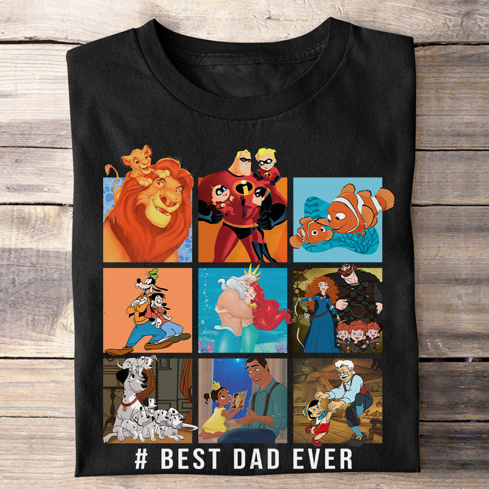 Best Dad Ever Personalized Shirts - 01QHHN270523 - Shirts - GoDuckee