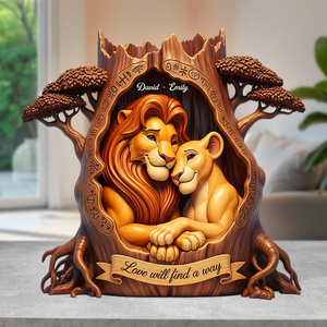 Couple Acrylic Plaque - Personalized Gifts For Couple 04ohpu070725 - Shaped Plaques - GoDuckee