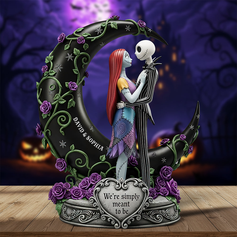 Haunted Couple Acrylic Plaque - Personalized Gifts For Couples 03TOQN140625 - Shaped Plaques - GoDuckee