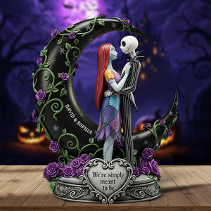 Haunted Couple Acrylic Plaque - Personalized Gifts For Couples 03TOQN140625 - Shaped Plaques - GoDuckee