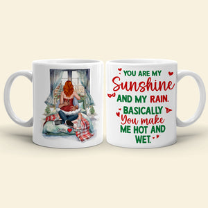 You Are My Sunshine, Personalized Coffee Mug, Gifts For Couple - Coffee Mug - GoDuckee