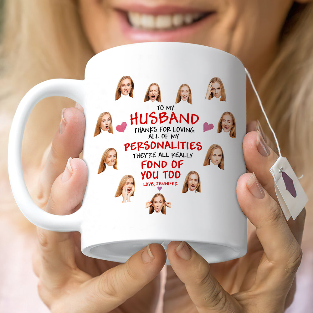 Custom Photo Gift For Husband Mug To My Husband - Coffee Mugs - GoDuckee