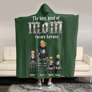 Personalized Gifts For Mom Wearable Blanket Hoodie The Best Kind Of Mom 04acqn200324hh - Blankets - GoDuckee