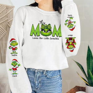 Personalized Gifts For Mom, Cartoon Christmas Shirt 02NAQN180924 - AOP Products - GoDuckee