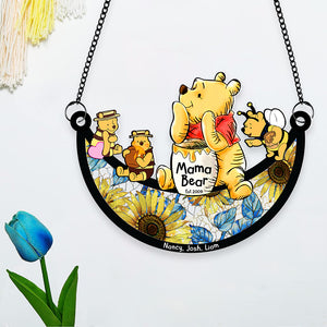 Personalized Gifts For Mom Suncatcher Window Hanging Ornament 04htpu310524 - Ornaments - GoDuckee