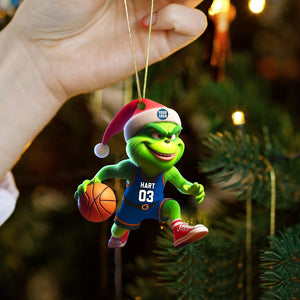 Personalized Gifts For Basketball Lover Ornament Christmas 02OHDT201124 - Ornament - GoDuckee