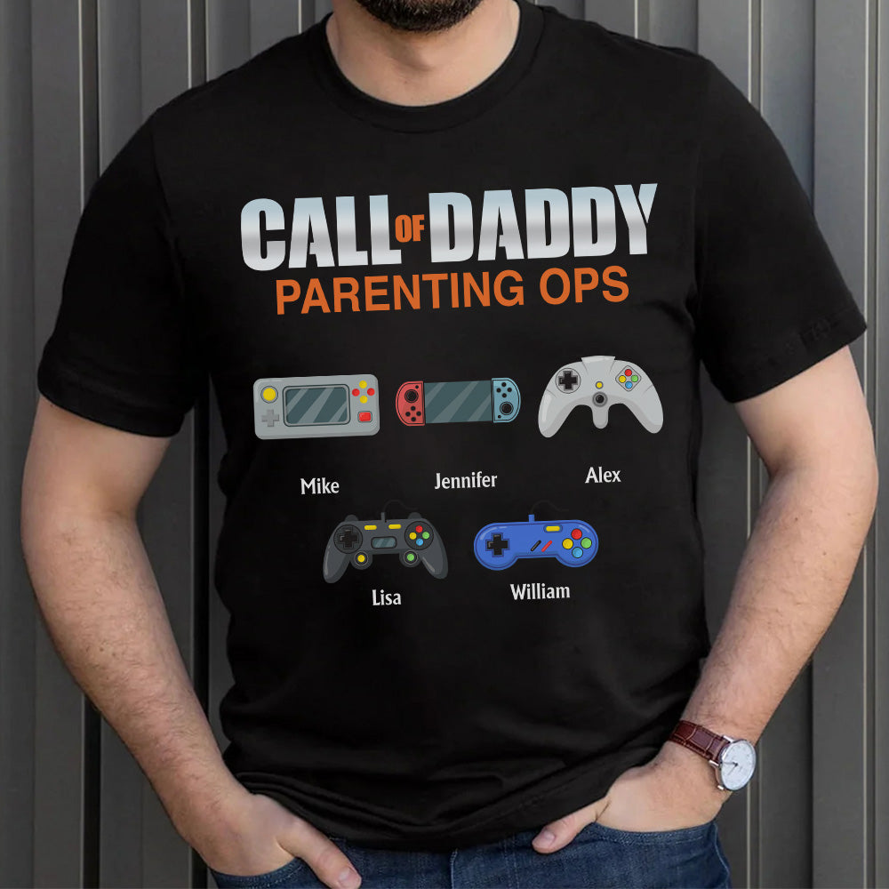 Call Of Daddy Personalized Shirt 01NAHN250523 - Shirts - GoDuckee