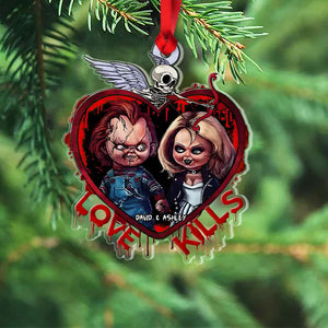 Couple Love Kills 03ohhn271023 Personalized Ornament - Ornament - GoDuckee