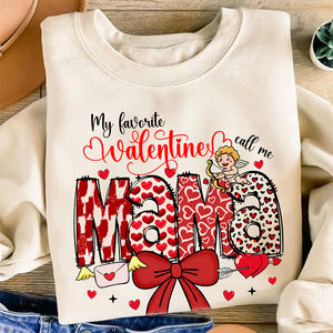 Personalized Gifts For Grandma Shirt 01xqlu071224 Valentine Cupid - Shirts - GoDuckee