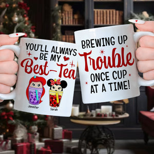 Personalized Gifts For Bestie Christmas Coffee Mug 04TOQN251124 - Coffee Mug - GoDuckee