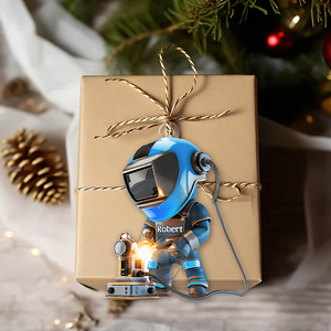 Personalized Gifts For Welder Christmas Ornament 01ohpu201124 - Ornament - GoDuckee