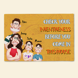 Personalized Gifts For Family Doormat 04NAMH110225PA - Doormat - GoDuckee