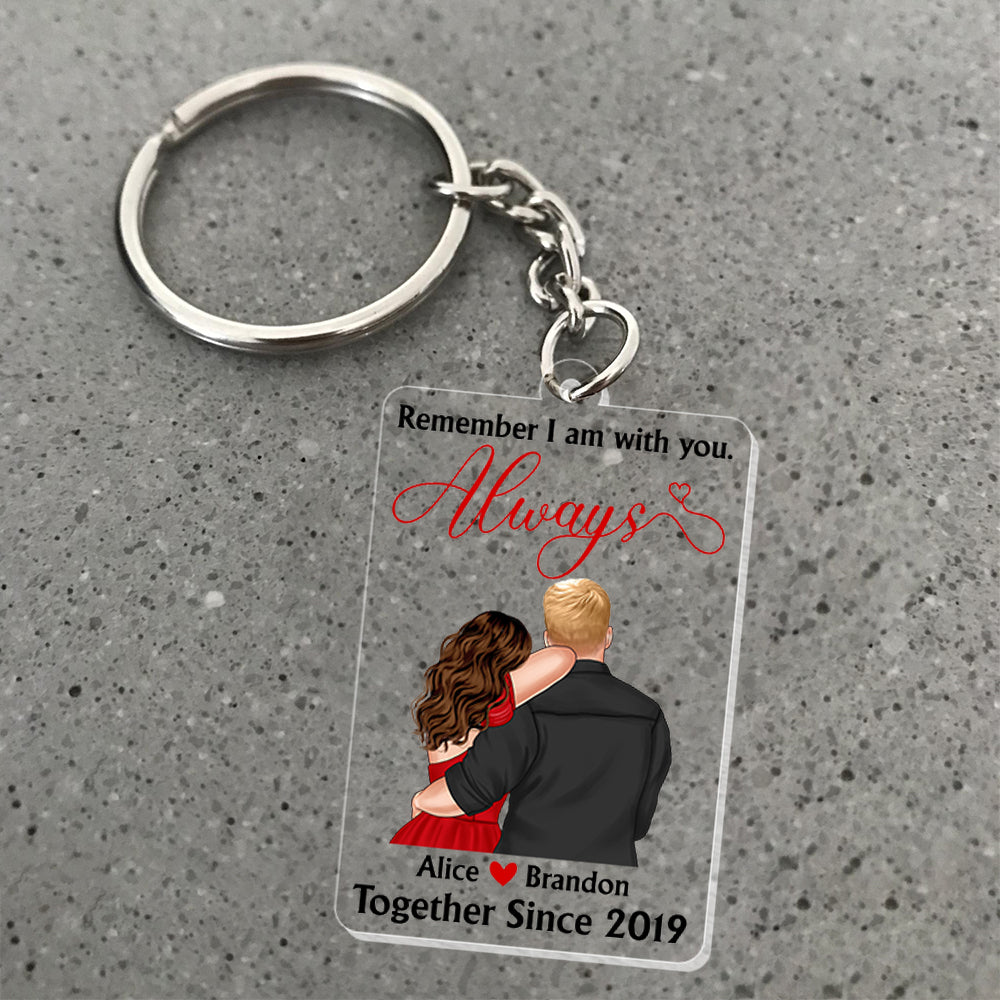 Romantic keychains sale for him