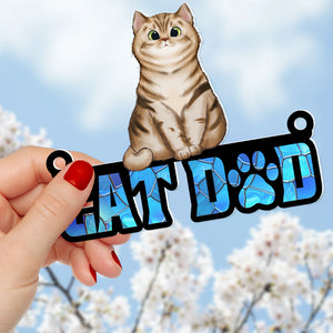 Personalized Gifts For Cat Lover Suncatcher Ornament 041kaqn080724hg - Ornament - GoDuckee