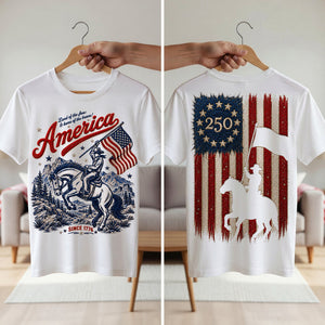 Land Of The Free - Celebrated America 250th Anniversary Shirt - Personalized Gifts For Patriots 05paqn280526 - Shirts - GoDuckee