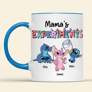 Personalized Gifts For Mom Coffee Mug Mama's Experiments 06QHPU040424 - Coffee Mugs - GoDuckee