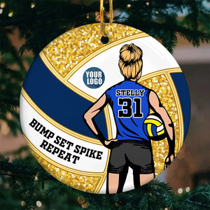 Personalized Gifts For Volleyball Players Ornament 01HUDT291024TM - Ornament - GoDuckee