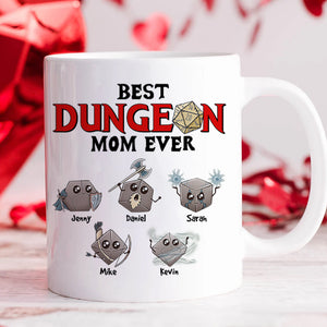 Personalized Gifts For Mom Coffee Mug Best Dungeon Mom Ever 04KAHN130324 - Coffee Mugs - GoDuckee