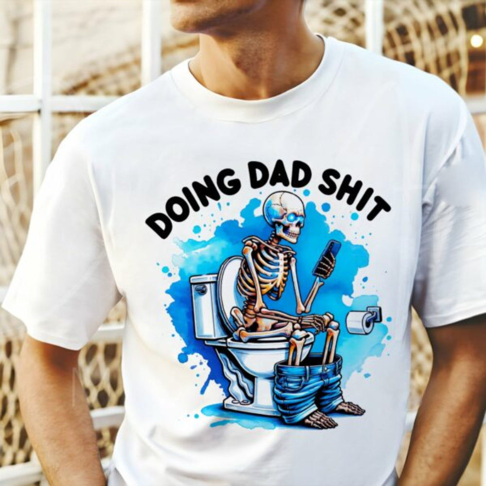 Skeleton Doing Dad Shirt 88acxx260824 Shirt - Shirts - GoDuckee