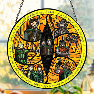 Personalized Gifts For Fantasy Novel & Movie Fans Stained Glass Ornament, Various Locations Suncatcher 01qhtn130924 - Ornament - GoDuckee