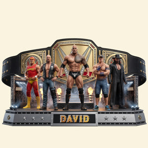 Legendary Arena Fighters Acrylic Plaque - Personalized Gifts 04natn130326-Homacus