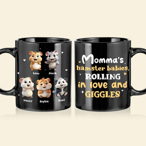 Personalized Gifts For Mom Coffee Mug Momma's Hamster Babies - Coffee Mugs - GoDuckee