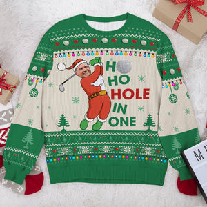 Custom Photo Gifts For Golf Player Ugly Sweater 07ACQN021024 - AOP Products - GoDuckee