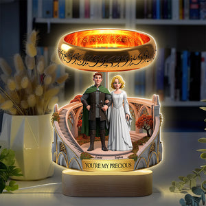 Adventure Couple LED Light - Personalized Gifts For Couple 03naqn260625 - Led Night Light - GoDuckee