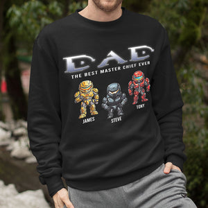 Dad The Best Master Chief 01dnpo020623 Personalized Shirt - Shirts - GoDuckee
