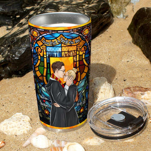 You Put A Spell On Me, Personalized Tumbler, Magic Couple Gifts - Tumbler Cup - GoDuckee