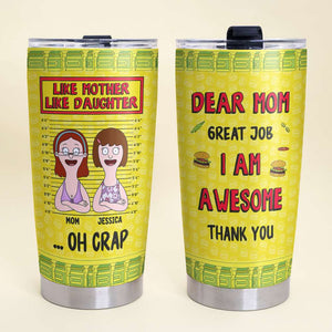 Personalized Gifts For Mom Tumbler 01XQDT240225HG - Tumbler Cup - GoDuckee