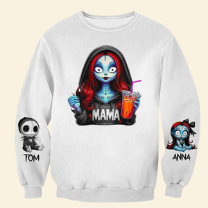 Personalized Gifts For Mama Shirt Horror Christmas 02ACDT210924 - AOP Products - GoDuckee