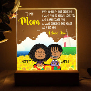 Personalized Gifts For Mom LED Light 02XQDT201224HH - Led Night Light - GoDuckee