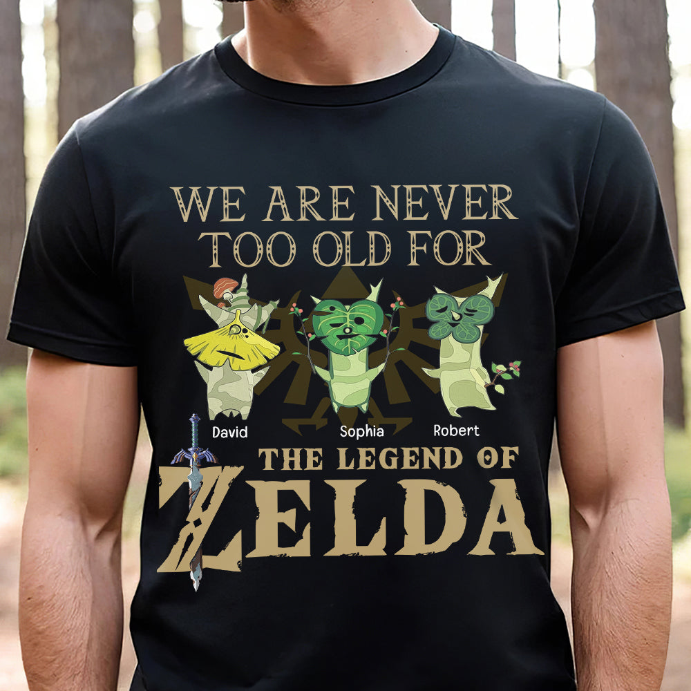 Game We Are Never Too Old 021acqn120623 Personalized Shirt - Shirts - GoDuckee