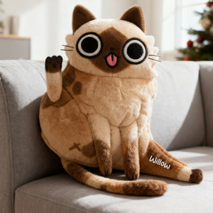 Fun Attitude Cat Custom Shape Pillow - Personalized Gifts For Cat Lovers 05QHQN121125 - Pillow - GoDuckee