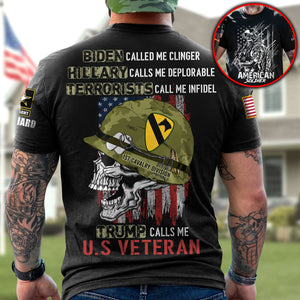 Personalized Gifts For Veteran 3D Shirt 02ACQN210624 - 3D Shirts - GoDuckee
