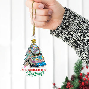 Gifts For Book Lovers Christmas Tree Ornament 06HUDT161024 - Ornament - GoDuckee