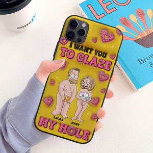 Personalized Gifts For Naughty Couple 3D Inflated Phone Case 03katn310724hg - Phone Case - GoDuckee