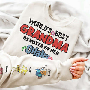 Personalized Gifts For Grandma 3D Shirt World's Best Grandma 05QHHN190224 - 3D Shirts - GoDuckee