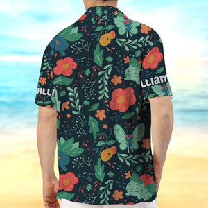 Personalized Gifts for Game Lover Hawaiian Set, Game Character Pattern 01naqn090724 - Hawaiian Shirts - GoDuckee