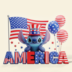Independence Day Acrylic Plaque - Personalized Gifts For Americans 04ohpu050625 - Shaped Plaques - GoDuckee