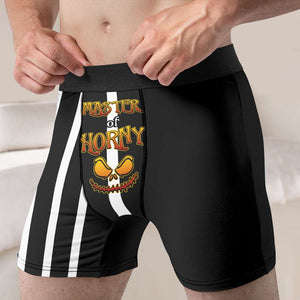 Personalized Gifts For Couple Matching Underwear, Horror Christmas Movie Couple 02NAQN150824 - Boxer Briefs - GoDuckee