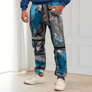 Personalized Gifts For Dolphin Lover Sweatpants 04qhpu261224 - Shorts and Pants - GoDuckee