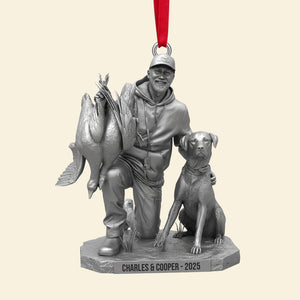 Hunting Trophy Moment Christmas Ornament, Personalized Gifts For Hunting Lovers 01qhtn290825 - Ornament - GoDuckee