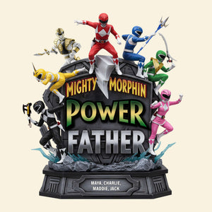 Mighty Power Father Acrylic Plaque Personalized Gifts For Dad 01qhtn140525 - Shaped Plaques - GoDuckee