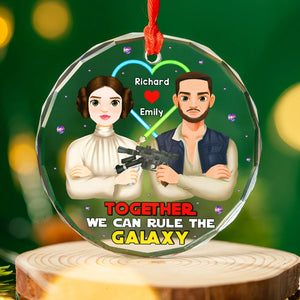 Personalized Gift for Couple Crystal Ornament 07toqn281024hg - Ornament - GoDuckee