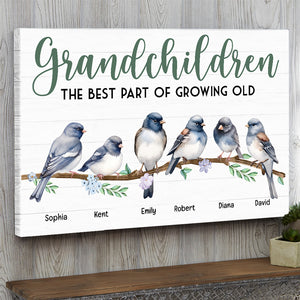 Grandma Grandchildren The Best Part 03naqn240723 Personalized Canvas Print - Poster & Canvas - GoDuckee