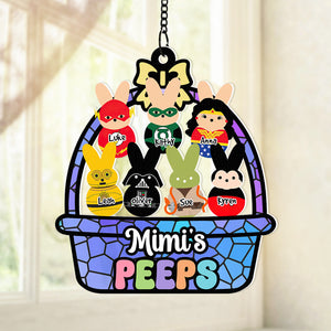 Personalized Gifts For Grandma Suncatcher Ornament Easter Day 02NADT080225 - Ornament - GoDuckee