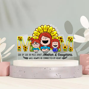 Personalized Gifts For Mom Shaped Acrylic Plaque Sunflower 02xqqn231224hh - Shaped Plaques - GoDuckee