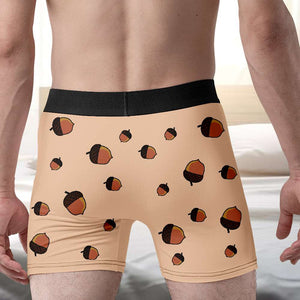 Personalized Gift For Couple Men's Boxer Come Play With My Nuts - Boxers & Briefs - GoDuckee